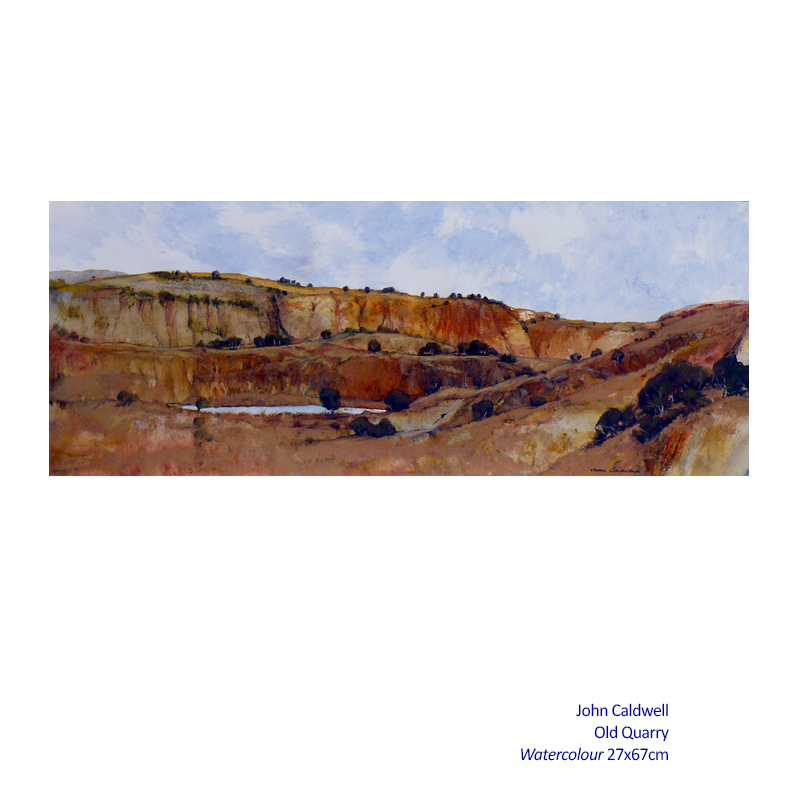 John Caldwell - Recent Watercolours - Artsite Gallery 31 May - 29 June 2014.