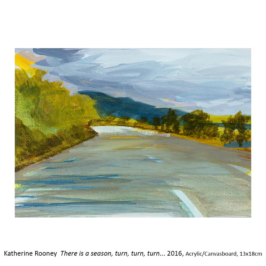 Katherine Rooney: Travelling the Federal Highway. Artsite Gallery, Sydney 02 - 24 April 2016.