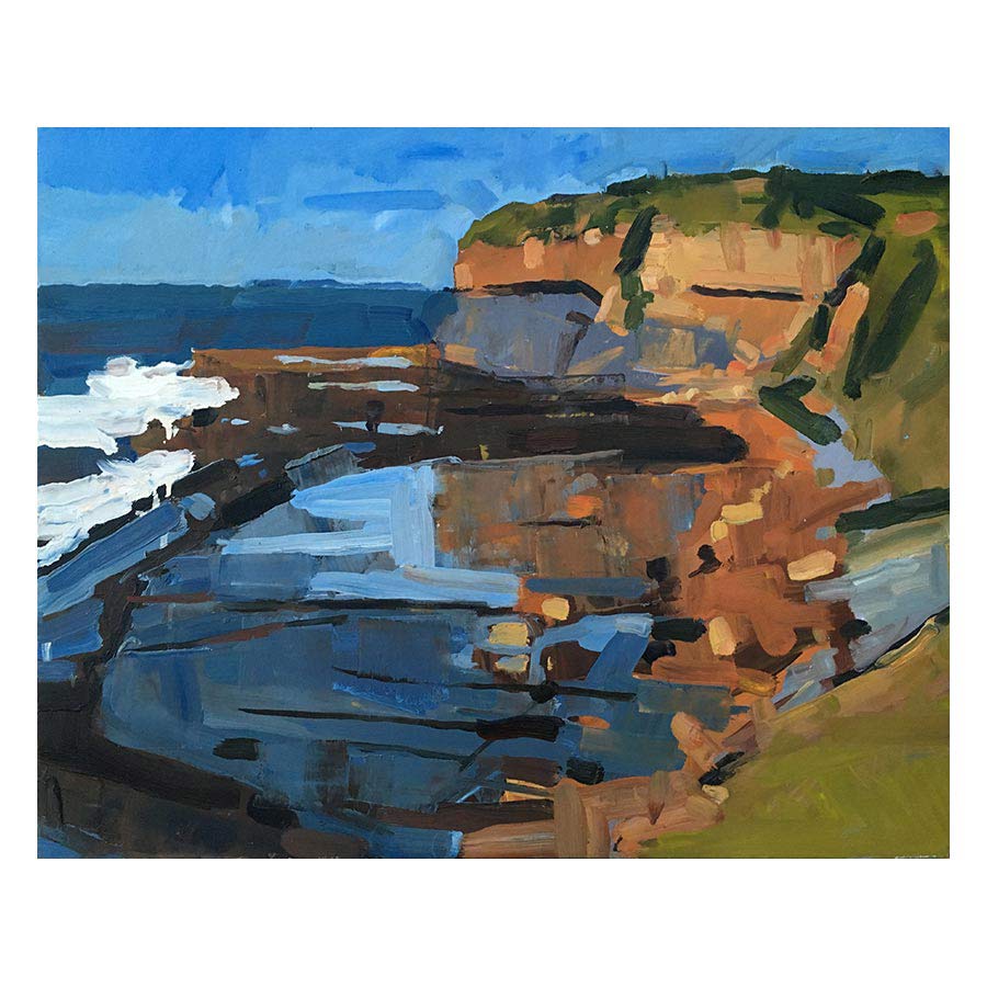 Ross Skinner | finalist | 2016 Len Fox Painting Award | The Blue Pool | Castlemaine Art Museum