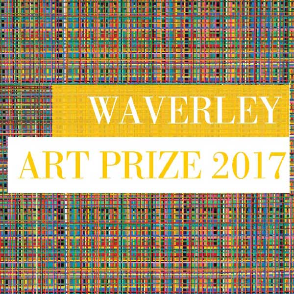 Graham Marchant | Finalist | Waverley Art Prize 2017 | with his work 'Poppies and Begonias, Balmain Garden' 2017'