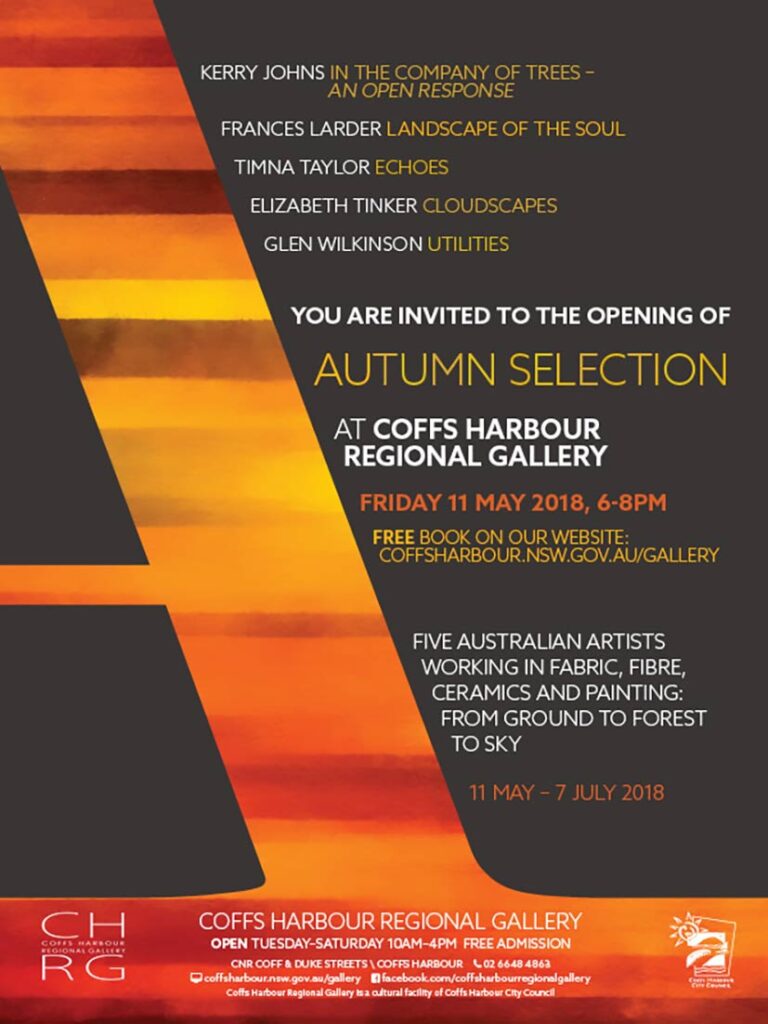 Kerry Johns | "In the company of Trees" Exhibition | Coffs Harbour Regional Gallery