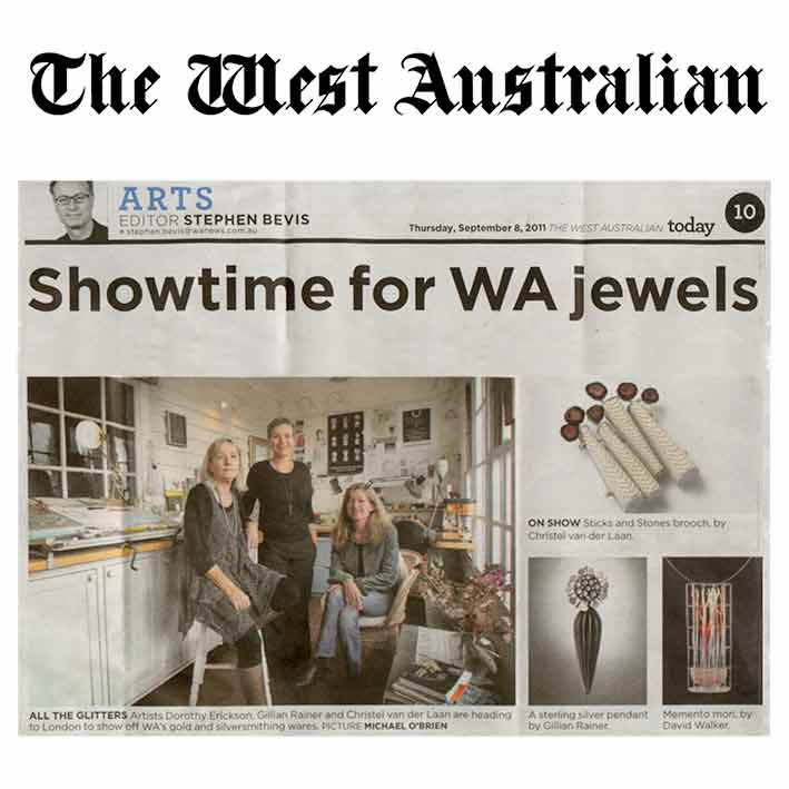The West Australian | Showtime for WA jewels | Arts | Stephen Bevis | page 10 | September 8, 2011